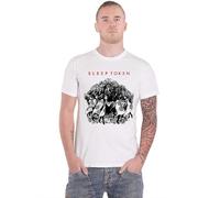 Rock Off officially licensed products Sleep Token The Love You Want Band Logo T Shirt XL White