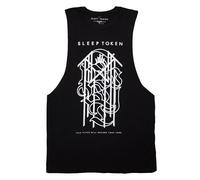 Rock Off officially licensed products Sleep Token Tomb Sigil Vest Top XL Black