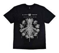 Rock Off Officially Licensed Products Sleep Token Tomb Whale Band Logo T Shirt XXL Black