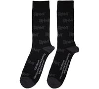 Rock Off officially licensed products Slipknot All Over Print Logos Ankle Socks One Size