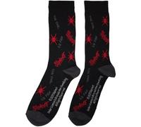 Rock Off officially licensed products Slipknot All Over Print Splat The End So Far Ankle Socks One Size
