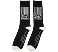 Rock Off officially licensed products Slipknot Barcode Jumbo Band Logo Ankle Socks One Size