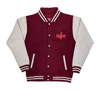 Slipknot Jacket 9 Point Star Band Logo Official Unisex Maroon Varsity XXL