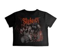 Rock Off officially licensed products Slipknot Ouija Belt Band Logo Crop Top XXL Black