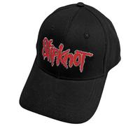 Rock Off officially licensed products Slipknot Text Band Logo Baseball Cap One Size Black