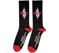 Rock Off officially licensed products Slipknot Tribal S Text Band Logo Ankle Socks One Size