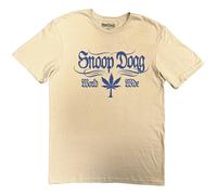 Rock Off officially Licensed Products Snoop Dogg World Wide T-Shirt in Light Sand | Size: Medium Rock Off officially Licensed Products Light Sand M
