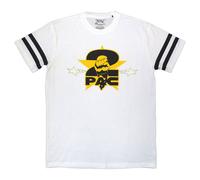 Rock Off officially Licensed Products Stars Logo T-Shirt in White | Size: Large Rock Off officially Licensed Products White L