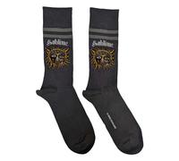 Rock Off officially licensed products Sublime Ankle Socks Yellow Sun (UK SIZE 7-11) UK Size 7-11
