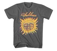 Rock Off officially licensed products Sublime Yellow Sun Band Logo T Shirt S