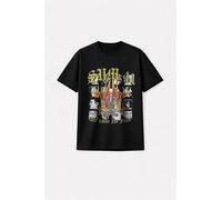 Rock Off officially Licensed Products Sum 41 All Killer No Filler Tracklist Premium Carbon Finish T-Shirt in Black | Size: Large Rock Off officially Licensed Products Black L