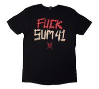 Rock Off officially licensed products Sum 41 Tour 24 F**k Sum 41 T Shirt M Black