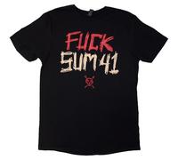 Rock Off officially licensed products Sum 41 Tour 24 F**k Sum 41 T Shirt M Black