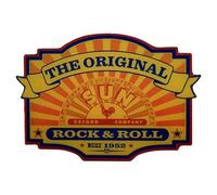 Rock Off officially Licensed Products Sun Records Elvis The Original Pin Badge One Size