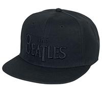 Rock Off Trade Snapback Cap The Beatles Drop T Logo Black One Size