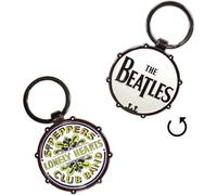 Rock Off officially licensed products The Beatles Drop T Sgt Pepper Drum Double-Sided Keychain One Size