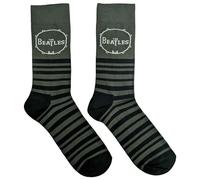 Rock Off officially licensed products The Beatles Drum And Stripes Ankle Socks UK Size 7-11