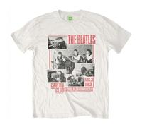 Rock Off officially licensed products The Beatles Final Performance T Shirt L White