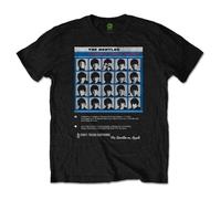 Rock Off officially licensed products The Beatles Hard Days Night 8 Track T Shirt XXL Black