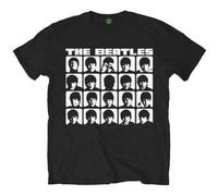 Rock Off officially licensed products The Beatles Hard Days Night Faces Mono T Shirt L Black