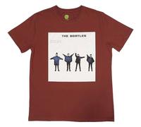 Rock Off officially licensed products The Beatles Help Album Cover T Shirt L Red
