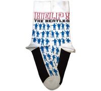 Rock Off officially licensed products The Beatles Help Silhouettes Repeat Ankle Socks One Size