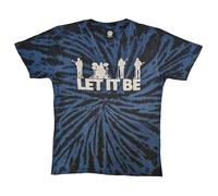 Rock Off officially licensed products The Beatles Let It Be Silhouette T Shirt M Black