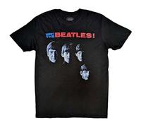Rock Off officially licensed products The Beatles Meet The Beatles T Shirt M Black