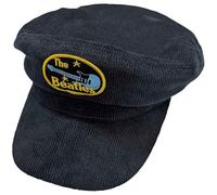 Rock Off officially licensed products The Beatles Oval Logo Corduroy Hat M Navy