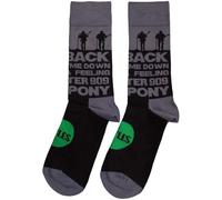 Rock Off officially licensed products The Beatles Rooftop Silhouettes And Apple Ankle Socks One Size