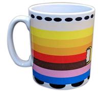 Rock Off officially licensed products The Beatles Yellow Submarine Coloured Stripes Mug One Size
