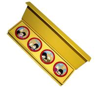 Rock Off officially licensed products The Beatles Yellow Submarine Portholes Boxed Pin Badge Set One Size