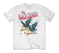 Rock Off officially licensed products The Black Crowes Flying Crowes T Shirt XL