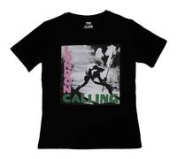 Rock Off officially licensed products The Clash London Calling Womens Skinny Fit T Shirt S Black