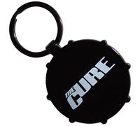 Rock Off officially licensed products The Cure Band Logo Drum Double Sided Keyring Keychain One Size