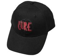 Rock Off officially licensed products The Cure Circle Logo Baseball Cap One Size Black