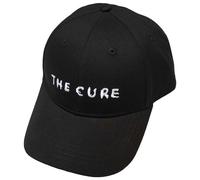 Rock Off officially licensed products The Cure Text Logo Baseball Cap One Size