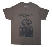 Rock Off officially licensed products The Damned Party Flyer T Shirt XL Grey