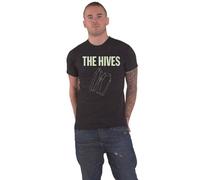 Rock Off officially licensed products The Hives Glow in The Dark Coffin T Shirt L Black