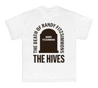 Rock Off officially licensed products The Hives Randy Gravestone T Shirt XL White