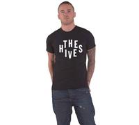 Rock Off officially licensed products The Hives Stacked Band Logo T Shirt M Black
