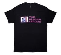 Rock Off officially Licensed Products The Human League Generations Tour 24 Photo T Shirt M Black