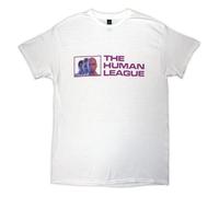 Rock Off officially Licensed Products The Human League Generations Tour 24 Photo T Shirt S White