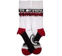 Rock Off officially licensed products The Offspring Flaming Skull Logo Ankle Socks One Size