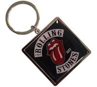 Rock Off officially licensed products The Rolling Stones Tour 78 Bordered Keyring Keychain One Size