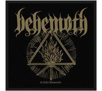 Rock Off officially Licensed Products The Satanist Woven Patch in Black Rock Off officially Licensed Products Black