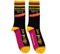 Rock Off officially licensed products The Sex Pistols NMTB Stripes Ankle Socks One Size
