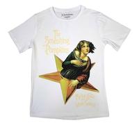 Rock Off officially licensed products The Smashing Pumpkins Mellon Collie Womens Skinny Fit T Shirt S White