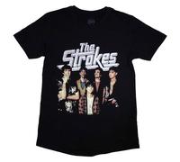 Rock Off officially licensed products The Strokes Band Photo T Shirt L Black