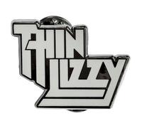 Rock Off officially licensed products Thin Lizzy Band Logo Pin Badge One Size